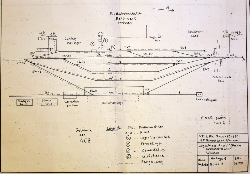 Plan Betonwerk